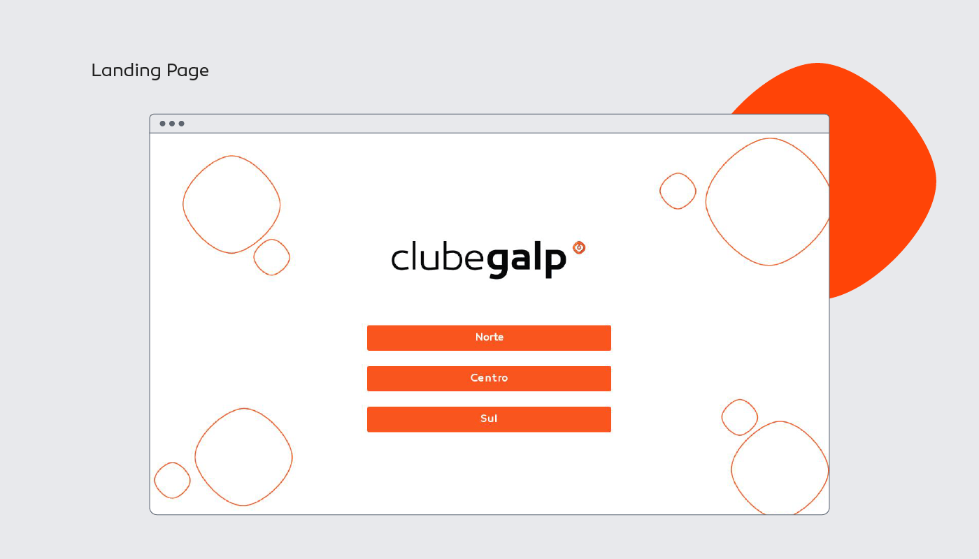 Website Club Galp Web design and Development