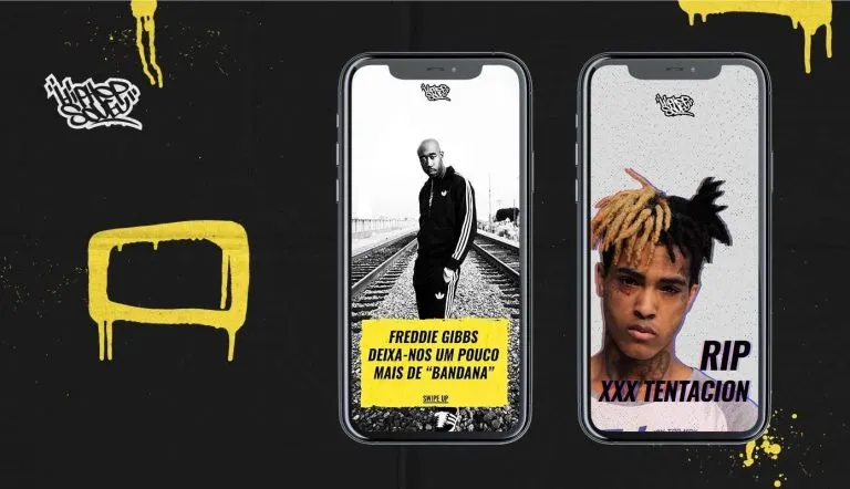 Hip Hop Sou Eu Instagram Stories Design