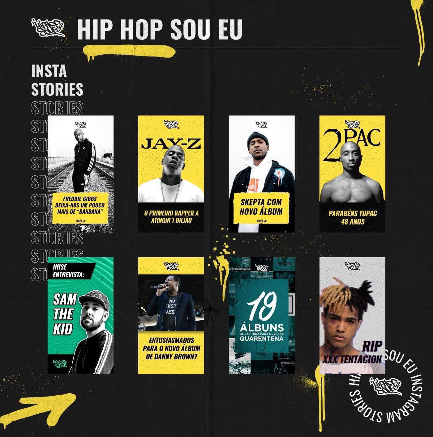 Hip Hop Sou Eu Instagram Stories