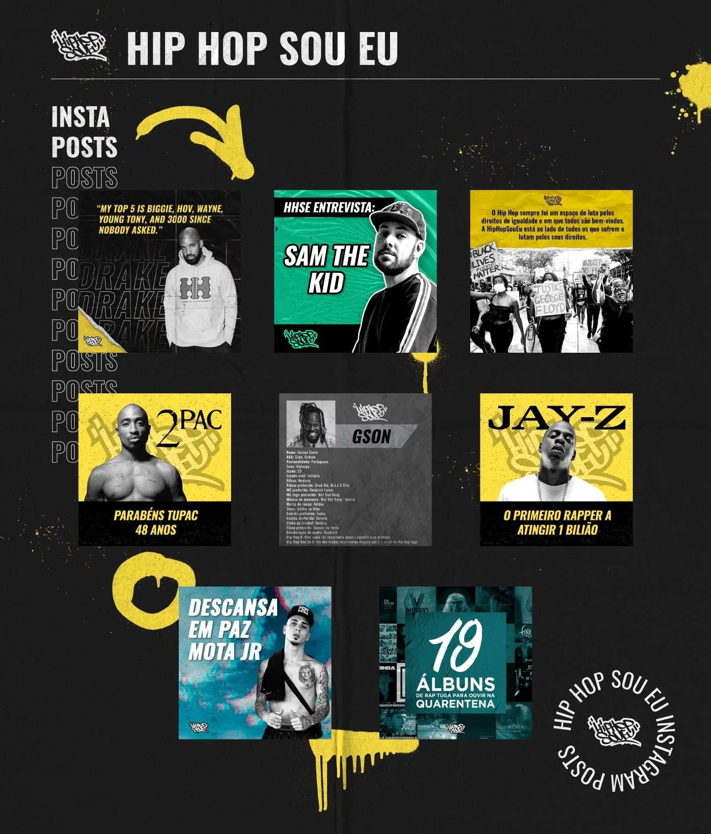 Hip Hop Sou Eu Instagram Posts