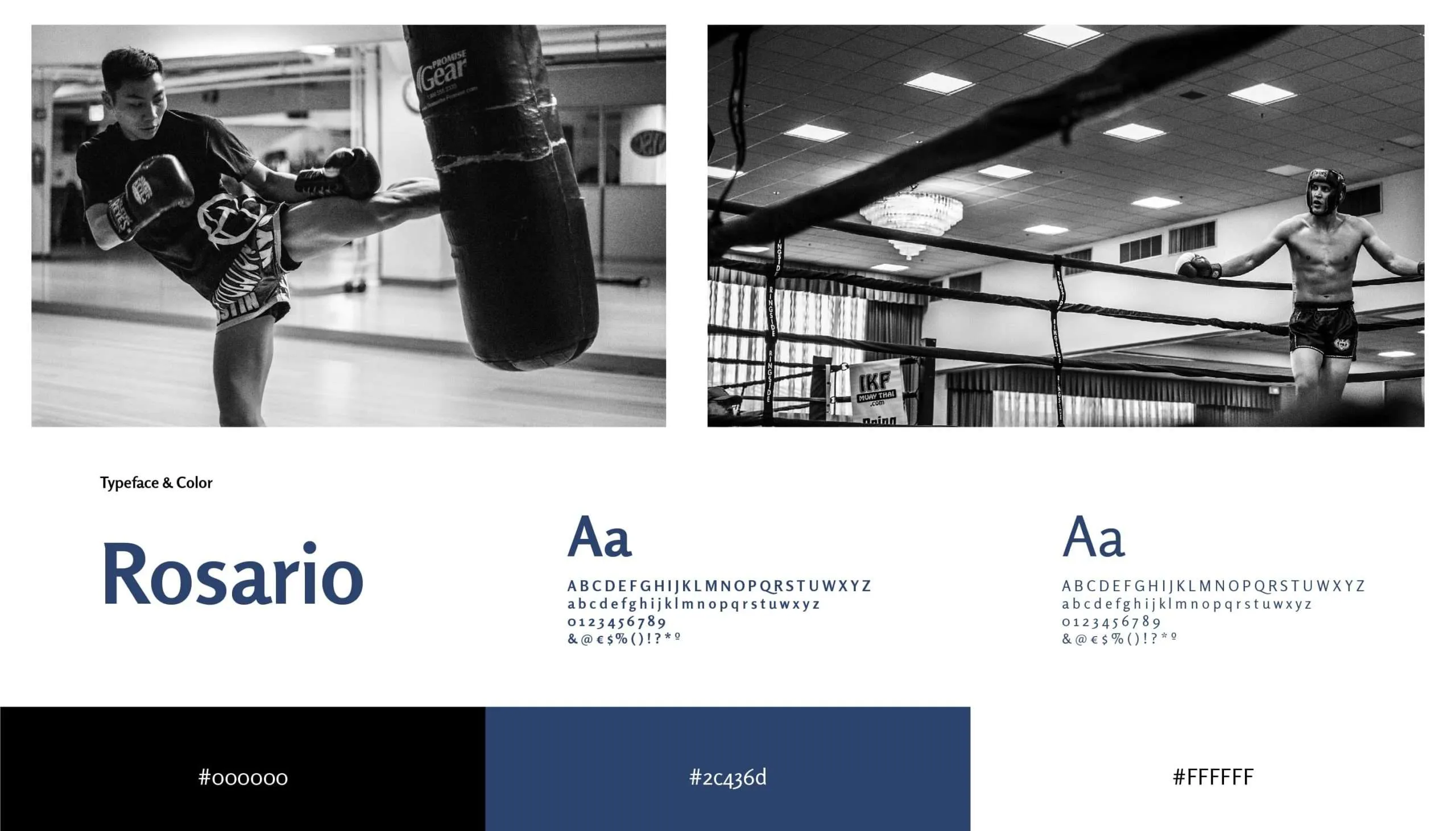 Ericeira Fight Club Branding