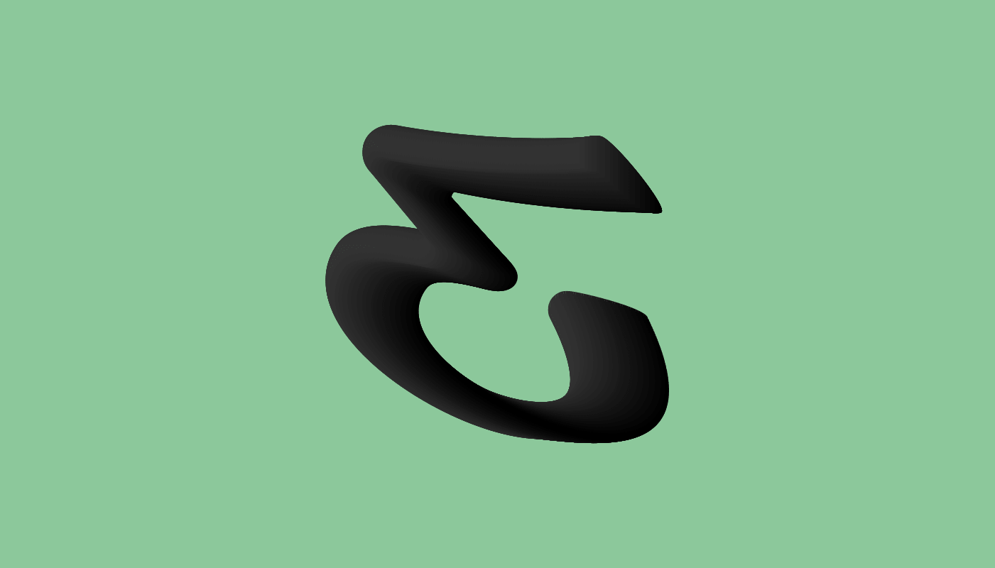 Letter E for 36 days of type