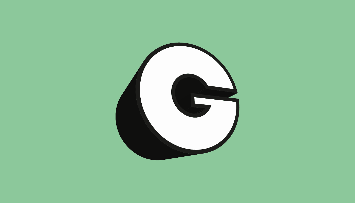 Letter G for 36 days of type