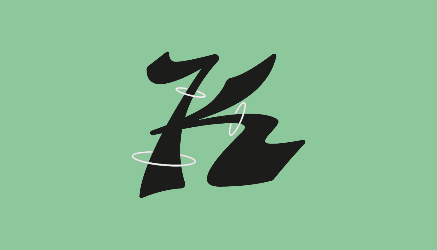 Letter K for 36 days of type