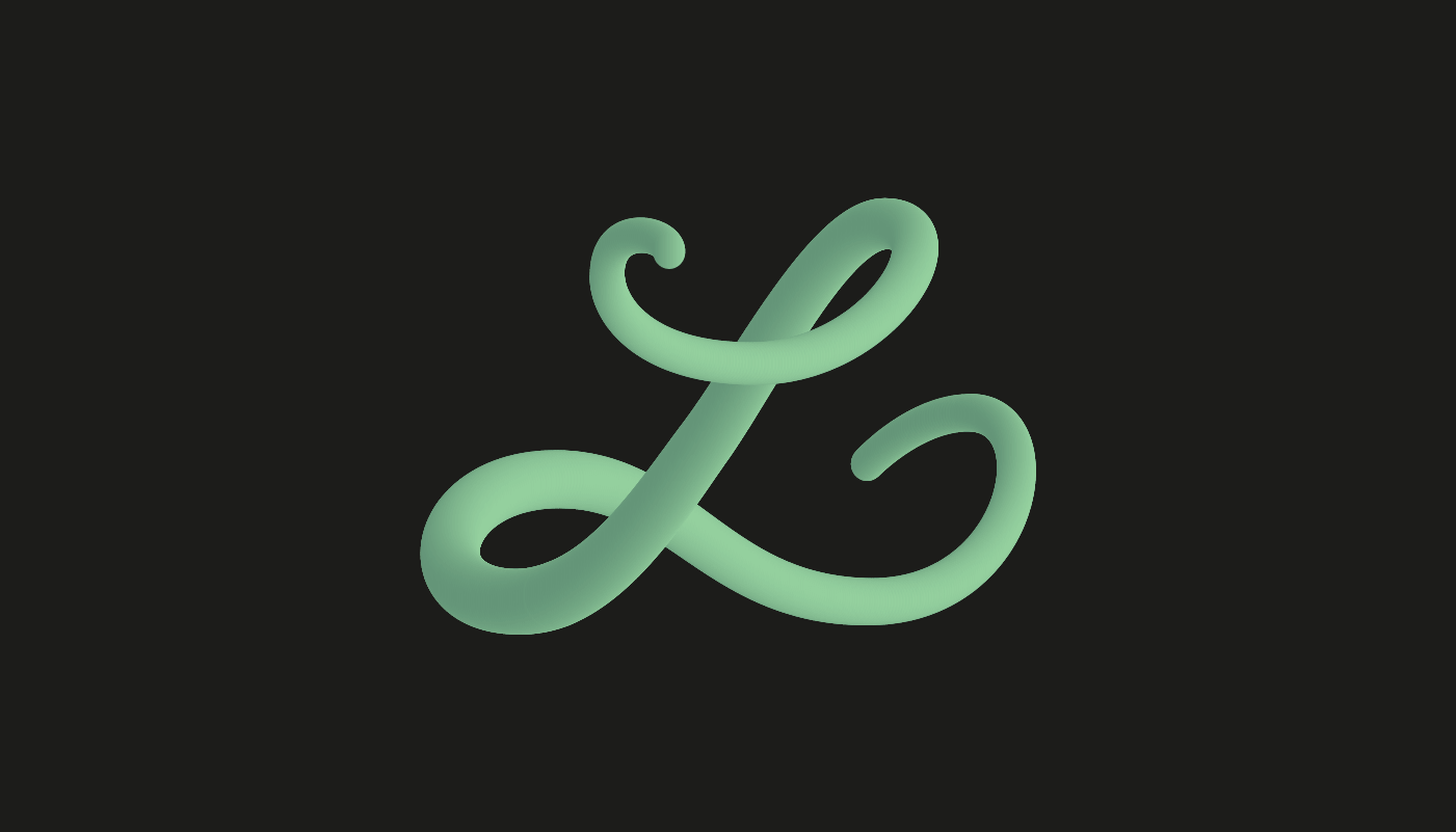 Letter L for 36 days of type