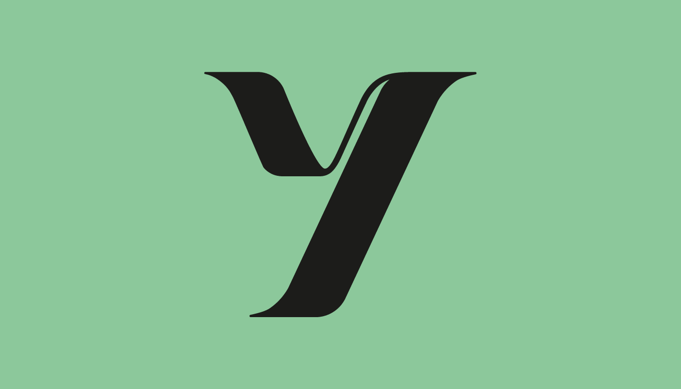 Letter Y for 36 days of type