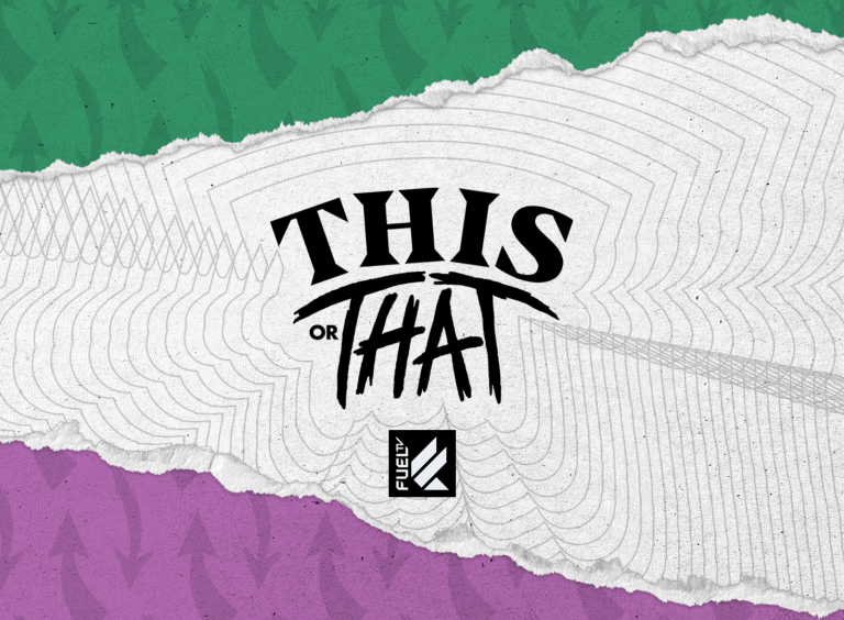 This Or That - FUEL TV design for Instagram stories