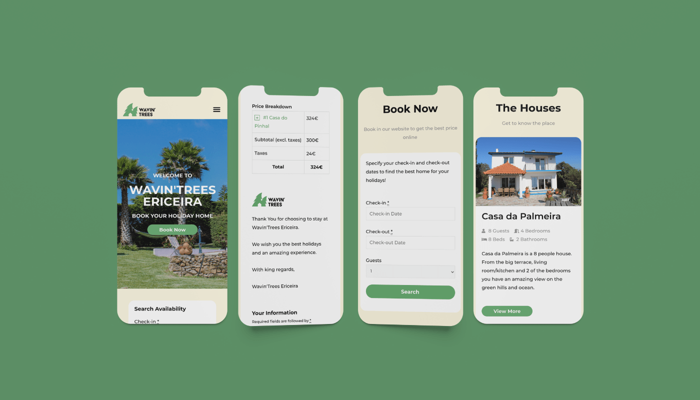 Wavin Trees Ericeira Webdesign