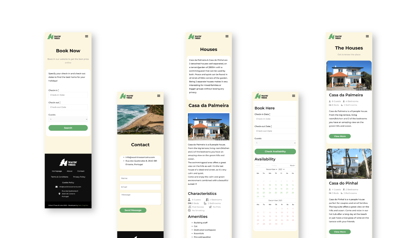 Wavin Trees Ericeira Webdesign