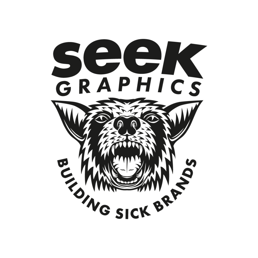 Seek Graphics Studio Dog Design. A studio of brand design in Ericeira. Contact us.