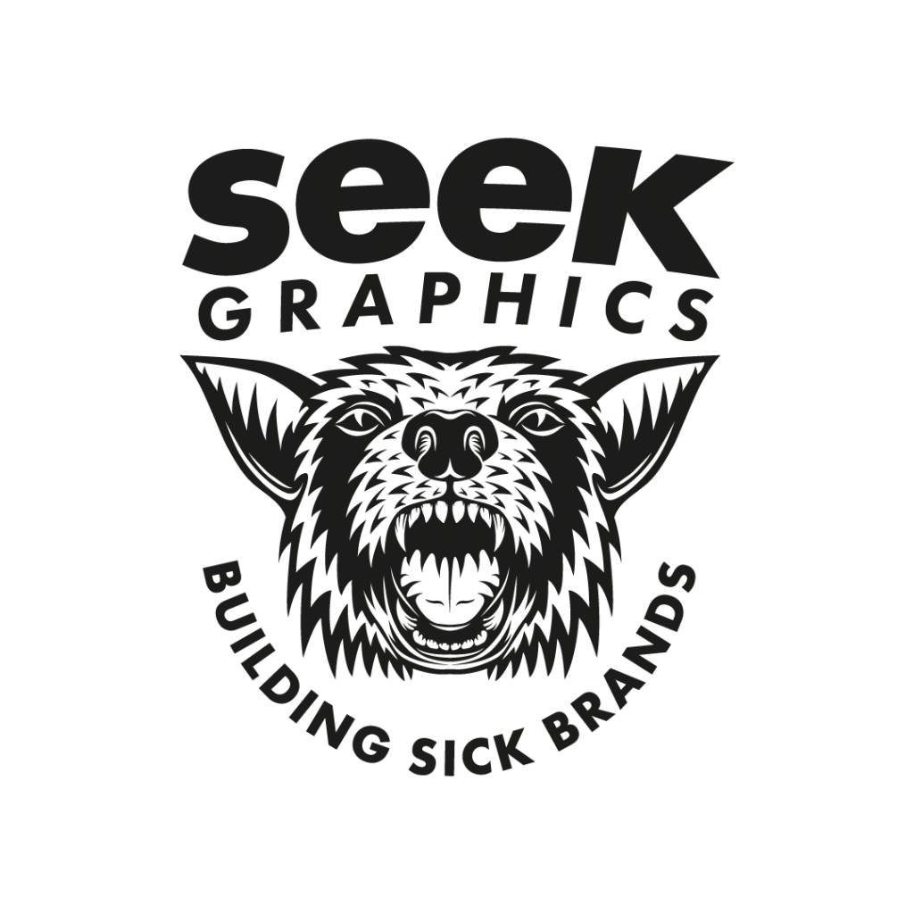 Seek Graphics Studio Dog Design. A studio of brand design in Ericeira. Contact us.
