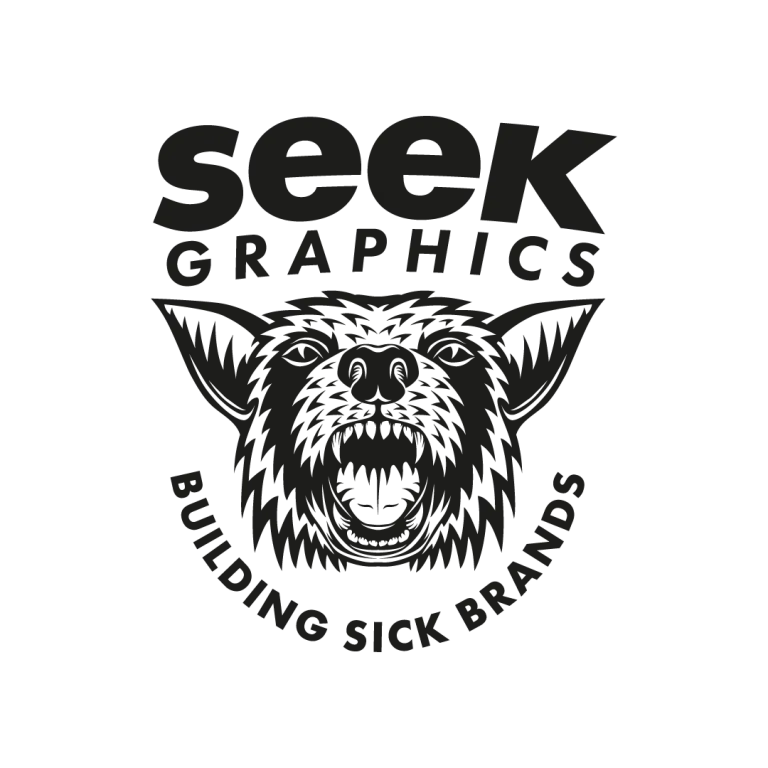 Seek Graphics Studio Dog Design. A studio of brand design in Ericeira. Contact us.