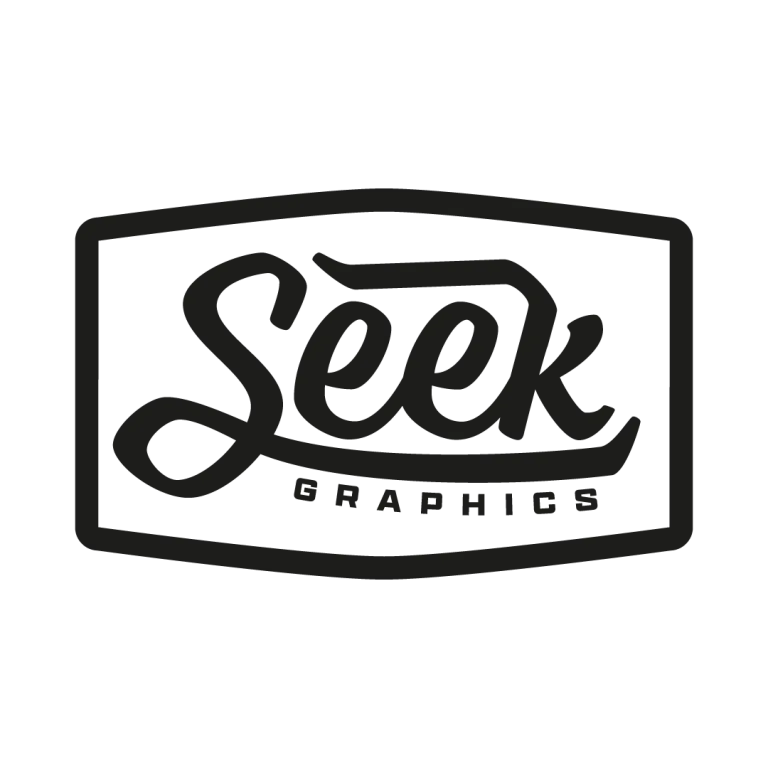 Seek Graphics Lettering Badge