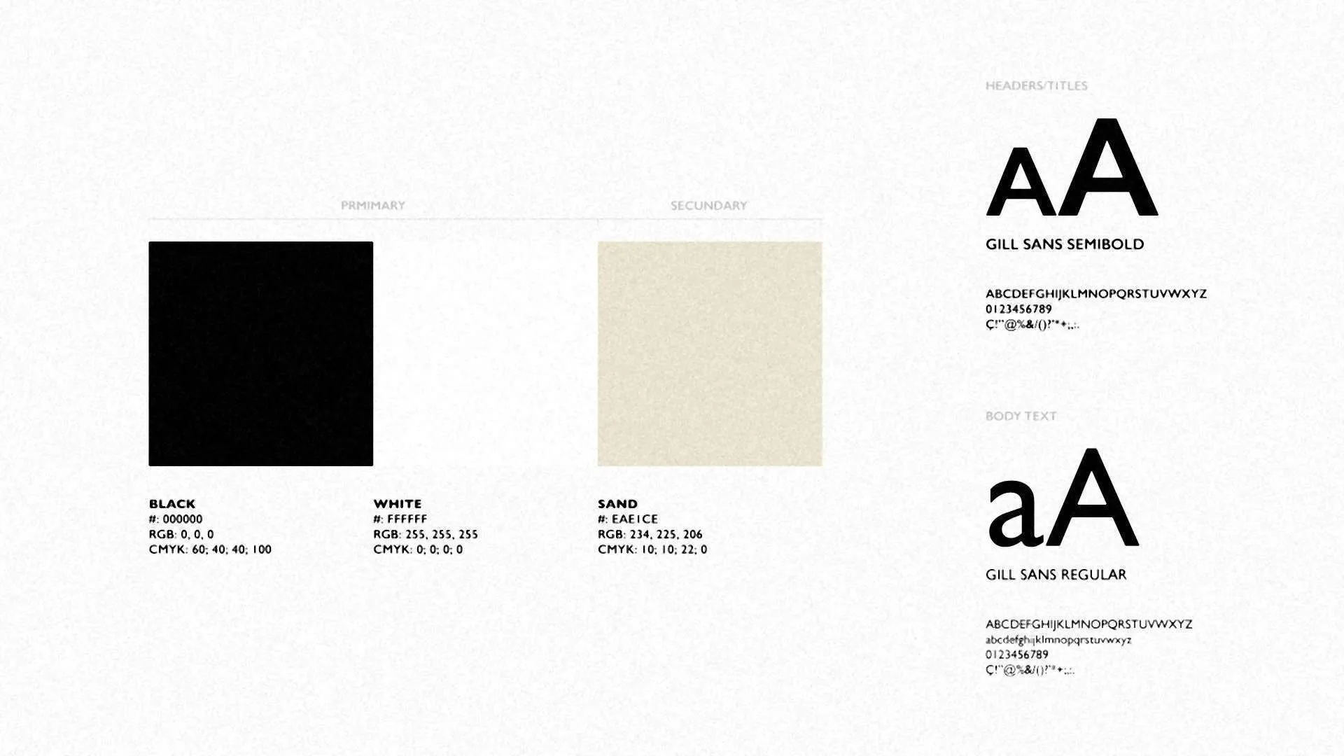 Lines type and color