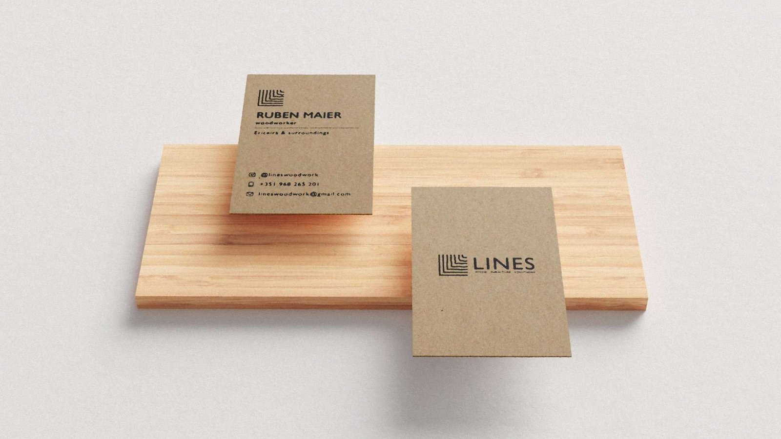 Lines business card