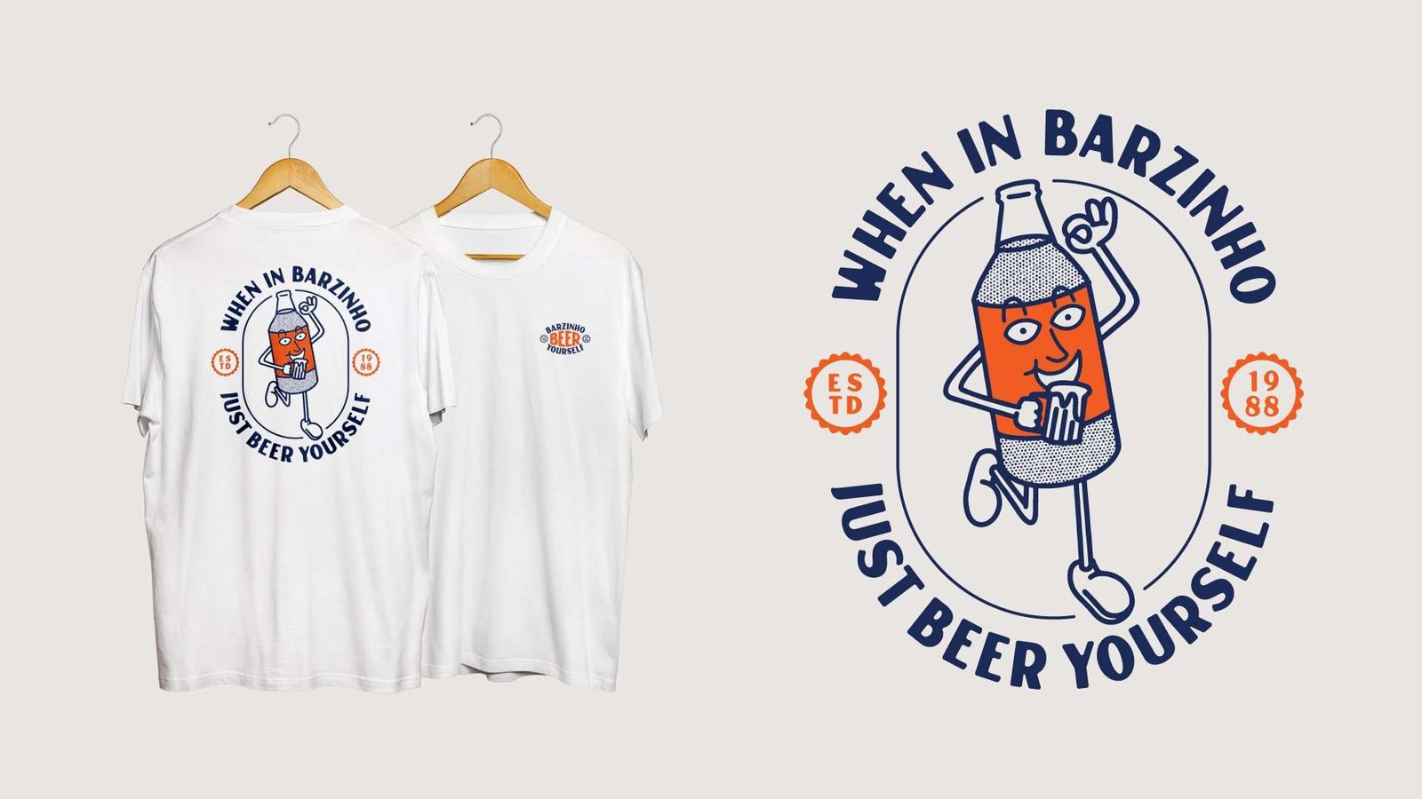 One design of the Graphics Kit I did for Barzinho Ribamar.