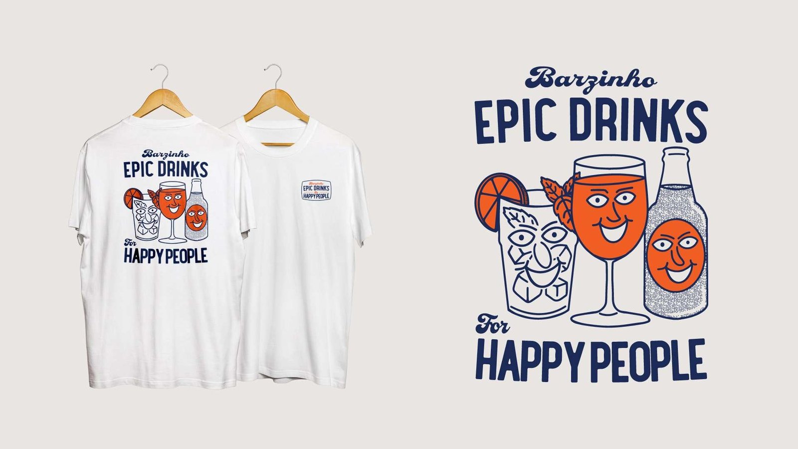 One design of the Graphics Kit I did for Barzinho Ribamar.