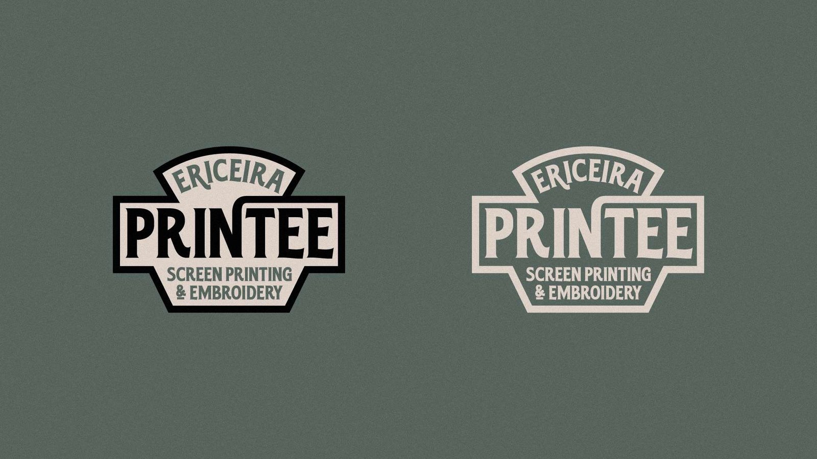 Printee retro badge