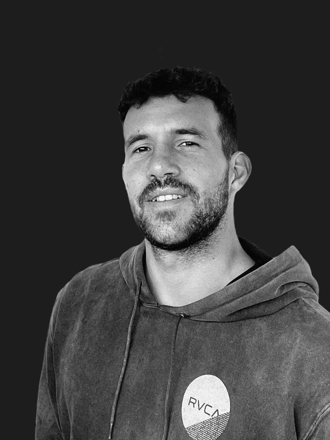 Portrait photo of the founder and designer of Seek Graphics Studio