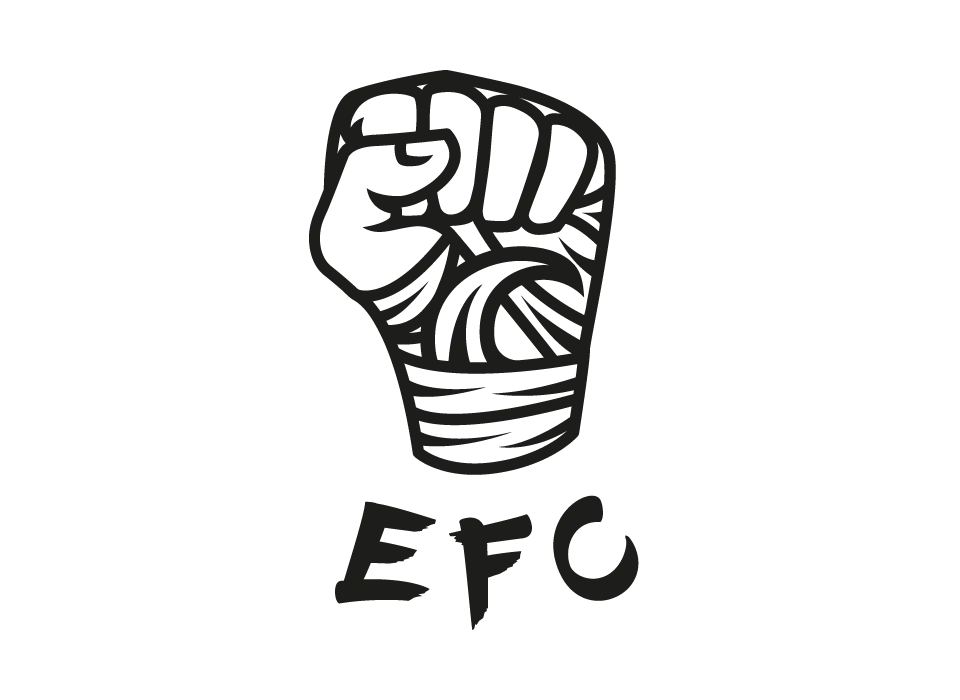 Black Ericeira Fight Club Logo