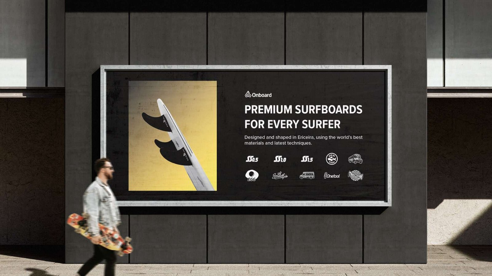 Onboard surfboards billboard