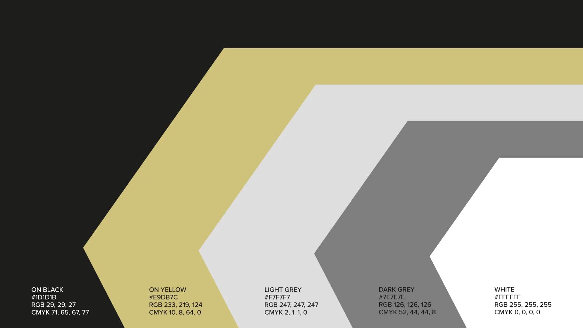 Onboard Surfboards color pallete